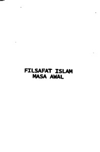 Filsafat Islam Masa Awal - Repositori UIN Alauddin Makassar